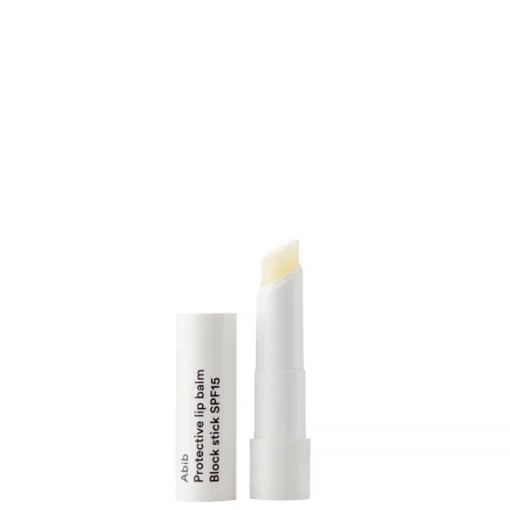 Abib - Protective Lip Balm Block Stick SPF15 - Ochronny Balsam do Ust w Sztyfcie - 3,3g