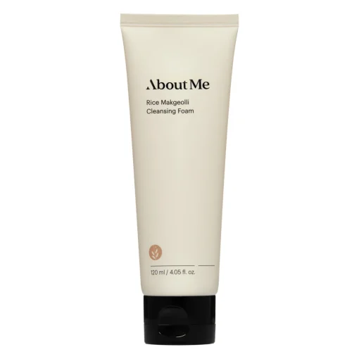 About me - Rice Makgeolli Cleansing Foam - Oczyszczająca Pianka do Twarzy z Wodą Ryżową - 120ml