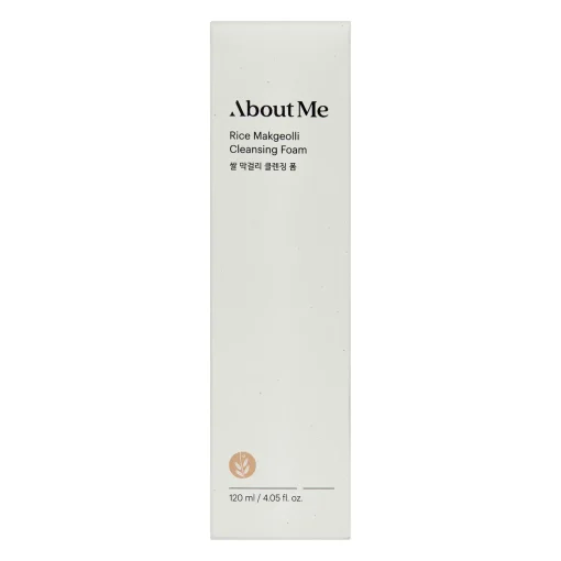 About me - Rice Makgeolli Cleansing Foam - Oczyszczająca Pianka do Twarzy z Wodą Ryżową - 120ml