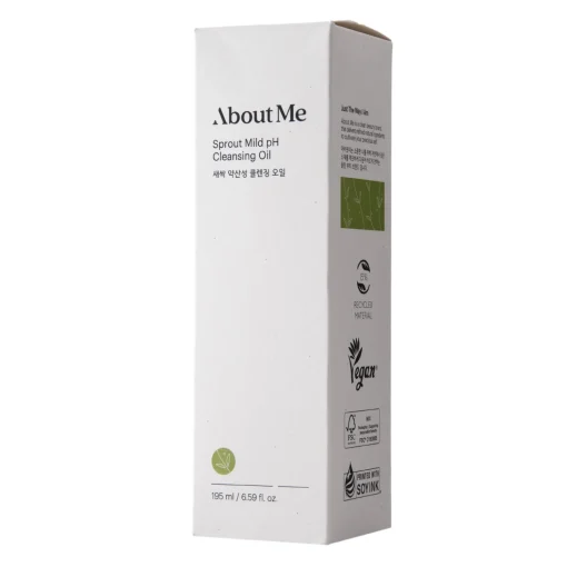 About me - Sprout Mild pH Cleansing Oil - Nawilżający Olejek do Oczyszczania Twarzy - 195ml