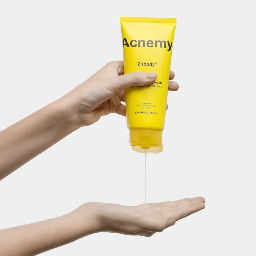 Acnemy - Zitbody - Oczyszczający Żel do Mycia Ciała z Kwasami AHA i BHA - 200ml