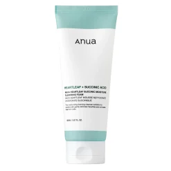 Anua - Heartleaf Succinic Moisture Cleansing Foam - Kojąca Pianka do Oczyszczania Twarzy - 150ml