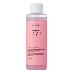 Anua - Peach 77% Niacin Essence Toner - Nawilżający Tonik-Esencja z 77% Ekstraktem z Brzoskwini - 250ml