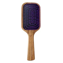 Anwen - Hairbrush - Drewniana Szczotka do Włosów z Fioletowymi Szpilkami