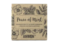 Anwen - Peace Of Mint - Szampon w Kostce do Skóry Normalnej i Skłonnej do Przetłuszczania - Puszka - 75g