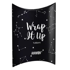 Anwen - Wrap It Up - Bawełniany Turban do Włosów - Czarny
