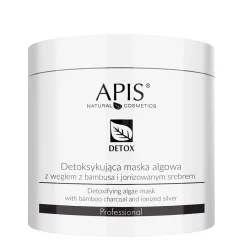 Apis - Detox - Detoksykująca Maska Algowa z Węglem z Bambusa i Jonizowanym Srebrem - 200g