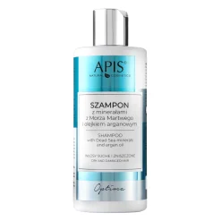 Apis - Optima - Szampon z Minerałami z Morza Martwego i Olejkiem Arganowym - 300ml