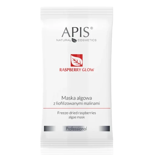 Apis - Raspberry Glow - Maska Algowa z Liofilizowanymi Malinami - 20g