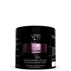 Apis - Rose Madame - Oczyszczający Peeling do Ciała, Dłoni i Stóp - 700g