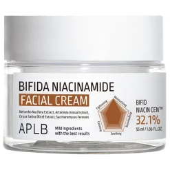 APLB - Bifida Niacinamide Facial Cream - Krem Zwężający Pory z Niacynamidem - 55ml