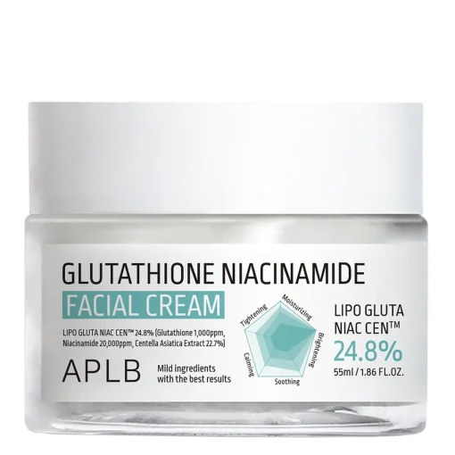 APLB - Glutathione Niacinamide Facial Cream - Rozjaśniający Krem do Twarzy - 55ml