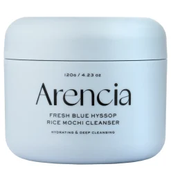 Arencia - Fresh Blue Hyssop Rice Mochi Cleanser - Nawilżająca Pasta do Oczyszczania Twarzy - 120g