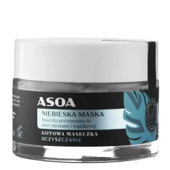 Asoa - Gotowa Maseczka do Twarzy - Niebieska Glinka - 50ml