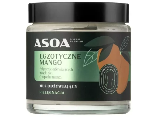 Asoa - Odżywcze Masło Do Ciała Egzotyczne Mango z Masłem Shea - 120ml