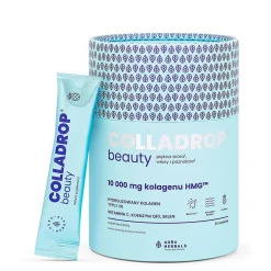 Aura Herbals - Colladrop Beauty Kolagen HMGTM 10000 mg - Saszetki - Ananas - 30szt