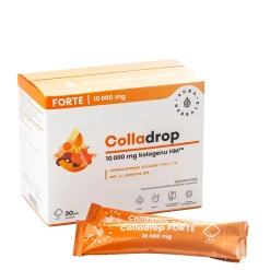 Aura Herbals - Colladrop Forte Kolagen Morski 10000 mg - Saszetki - 30szt