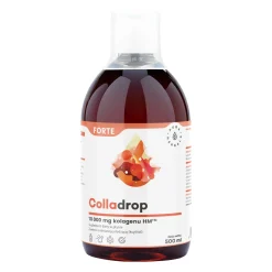 Aura Herbals - Colladrop Forte Kolagen Morski 10000 mg - Płyn - 500ml