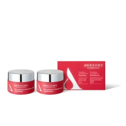 Awesome Cosmetics -  Pepti&Rise i Pepti&Renew - Krem pod Oczy i na Powieki Dzień / Noc - 2x10ml