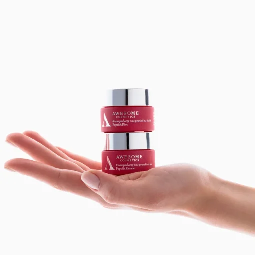 Awesome Cosmetics -  Pepti&Rise i Pepti&Renew - Krem pod Oczy i na Powieki Dzień / Noc - 2x10ml