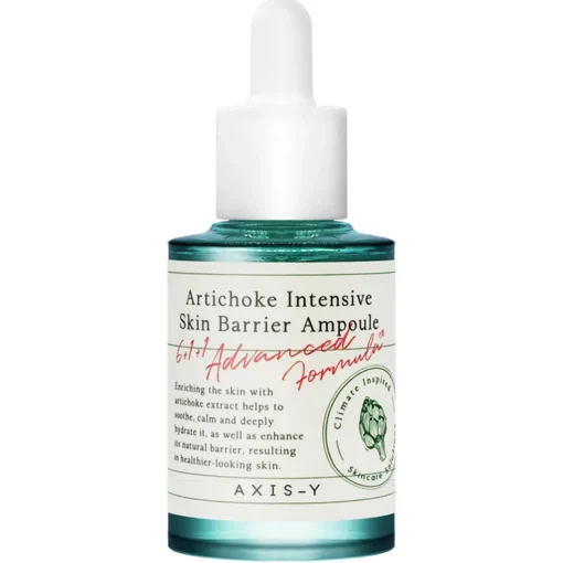 Axis-y - Artichoke Intensive Skin Barrier Ampoule - Nawilżające Serum do Twarzy z Karczochem - 30ml