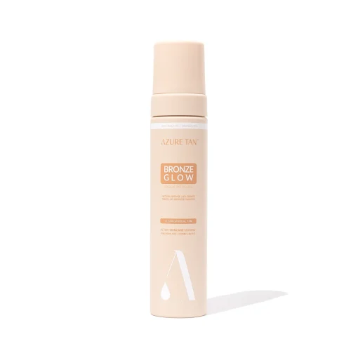 Azure Tan - Bronze Glow Self Tan Mousse - Bezbarwna Samoopalająca Pianka do Ciała - Light to Medium - 200ml