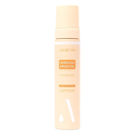 Azure Tan - Moroccan Argan Oil Self Tan Mousse - Samoopalająca Pianka do Ciała - Dark to Ultra Dark - 200ml