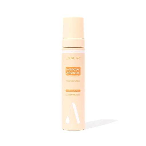 Azure Tan - Moroccan Argan Oil Self Tan Mousse - Samoopalająca Pianka do Ciała - Dark to Ultra Dark - 200ml