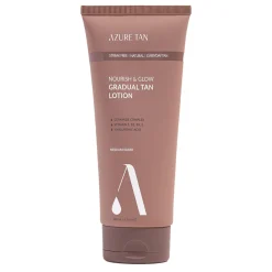 Azure Tan - Nourish & Glow Gradual Tan Lotion - Stopniowo Opalający Balsam do Ciała - Medium/Dark - 200ml