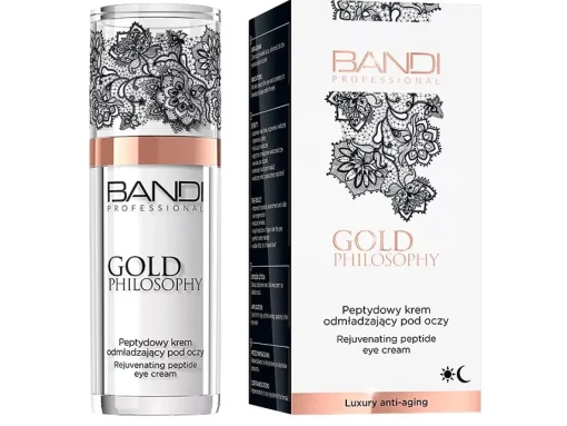 Bandi - Professional - Gold Philosophy - Rejuvenating Peptide Eye Cream - Peptydowy Krem pod Oczy - 30ml