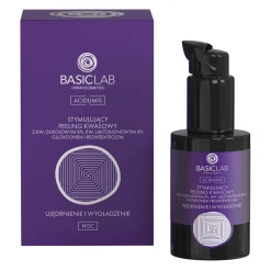BasicLab - Acidumis - Ujędrnienie i Wygładzenie - Stymulujący Peeling Kwasowy - 30ml