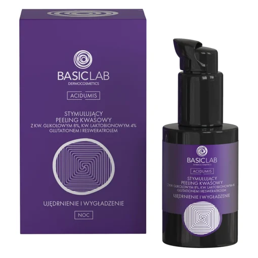 BasicLab - Acidumis - Ujędrnienie i Wygładzenie - Stymulujący Peeling Kwasowy - 30ml