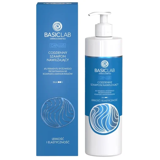 BasicLab - Capillus - Codzienny Szampon Nawilżający - 300ml