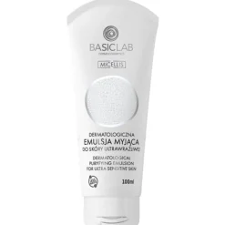 BasicLab - Micellis - Dermatologiczna Emulsja Myjąca do Skóry Ultrawrażliwej - 100ml