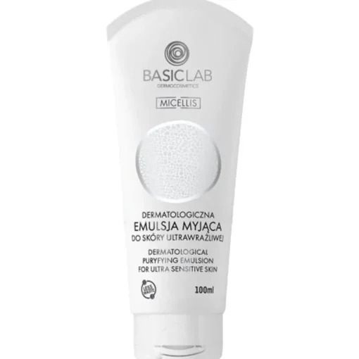 BasicLab - Micellis - Dermatologiczna Emulsja Myjąca do Skóry Ultrawrażliwej - 100ml