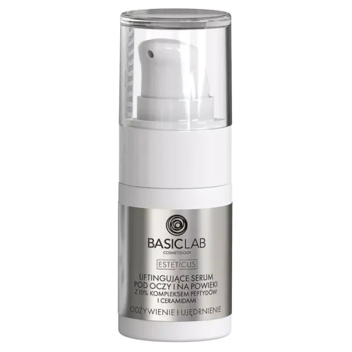 BasicLab - Odżywienie i Ujędrnienie - Liftingujące Serum Pod Oczy i Na Powieki - 15ml