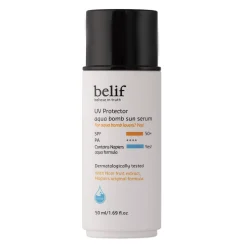 Belif - UV Protector Aqua Bomb Sun Serum SPF50+ PA++++ - Nawilżający Krem z Filtrem do Twarzy - 50ml