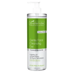 Bielenda Professional - Acne Free ProExpert - Łagodny Żel Oczyszczający do Twarzy, Oczu i  Ust - 500ml