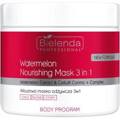 Bielenda Professional - Body Program - Arbuzowa Maska Odżywcza 3 w 1 - 600ml