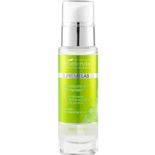 Bielenda Professional - Supremelab - Sebio Derm Specialistic Sebo-Regulating Serum - Specjalistyczne Serum Seboregulujące - 30ml