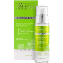 Bielenda Professional - Supremelab - Sebio Derm Specialistic Sebo-Regulating Serum - Specjalistyczne Serum Seboregulujące - 30ml