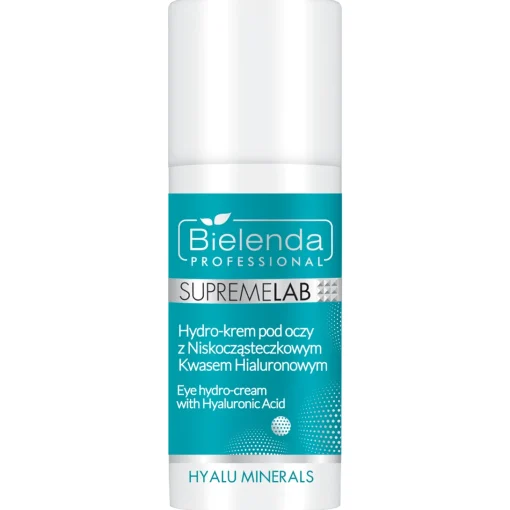 Bielenda Professional - Supremelab Hyalu Minerals Hydro - Krem pod Oczy z Kwasem Hialuronowym - 15ml