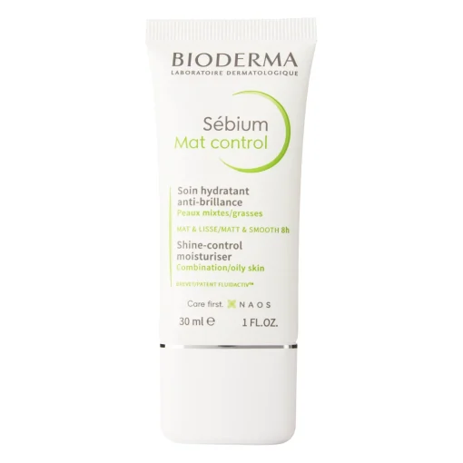 Bioderma - Sebium Mat Control - Matujący Krem Nawilżający do Skóry Mieszanej i Tłustej - 30ml