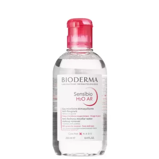 Bioderma - Sensibio AR H2O - Płyn Micelarny do Skóry Wrażliwej i Naczynkowej - 250ml