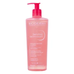 Bioderma - Sensibio Gel Moussant - Łagodzący Żel Micelarny o Działaniu Nawilżającym - 500ml