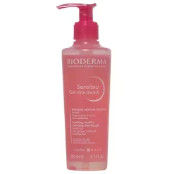 Bioderma - Sensibio Gel Moussant - Łagodzący Żel Micelarny o Działaniu Nawilżającym - 200ml