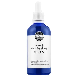 Bioup - Esencja do Skóry Głowy S.O.S. - Regeneracja i Wzmocnienie dla Włosów Osłabionych i Wypadających - 100ml