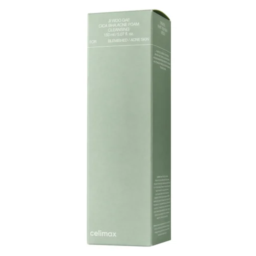 Celimax - Ji.Woo.Gae Cica BHA Acne Foam Cleansing - Oczyszczająca Pianka dla Skóry Trądzikowej - 150ml