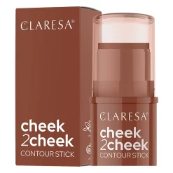 Claresa - Cheek 2 Cheek - Bronzer w Sztyfcie - 02 Milk Choco - 5,5g