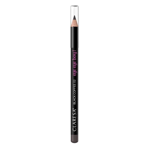 Claresa - Eye Eye Boy! - Długotrwała Kredka do Oczu - 02 Black Coffie - 1,15g